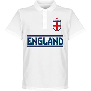Engeland Team Polo - Wit - 5XL