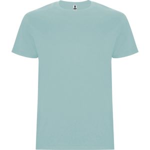 2 Pack T-shirt's unisex met korte mouwen 'Stafford' Washed Blue - S