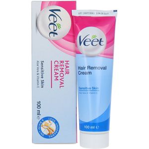 Veet Hair Removal Cream - 100 ml (voor gevoelige huid)