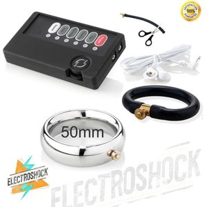 Starters Kit Electric shock - Cockring 50 mm