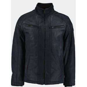 Donders 1860 Lederen Jack Blauw Leather Jacket 42770/880