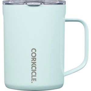Corkcicle Mug 475ml-Gloss Powder Blue-Koffiebeker Koffiemok To Go - Thermosbeker - RVS & driewandig Koffie Beker