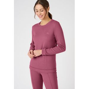 Damart - T-shirt fleece Thermolactyl Sensitive - Dames - Roze - 38-40 (S)