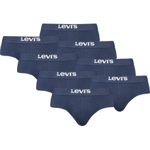 BOXERS 8-pack Levi's effen basis herenslips, gemaakt van biologisch katoen