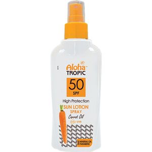 Aloha Tropic Zonnebrand Spray SPF 50 Wortelolie