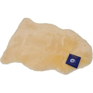 Natuurlijk Schapenvacht Tapijt voor Baby's - Medisch Gelooid en Premium Kwaliteit - 75 cm