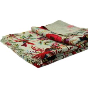 Throw - Paradise - Plaid - 130 x 170 cm - Handgeweven Katoen