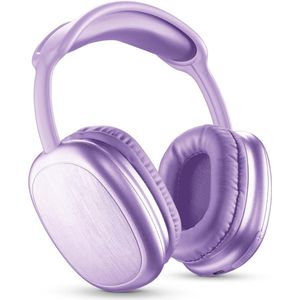Draadloze Hoofdtelefoon Around Ear - Bluetooth 5.0 - Tot 22 Uur Speeltijd - Geïntegreerde Microfoon - Verstelbare Hoofdband - Paars