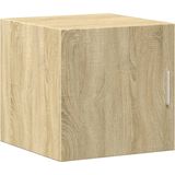 vidaXL - Wandkast - 40x42,5x40 - cm - bewerkt - hout - sonoma - eikenkleurig