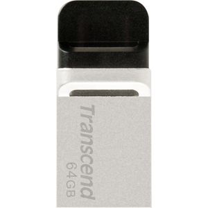 Transcend OTG JetFlash 880S - USB-stick - 64 GB