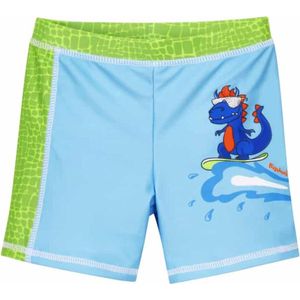 Playshoes Zwembroekje Dino Jongens Polyester Blauw Maat 134/140