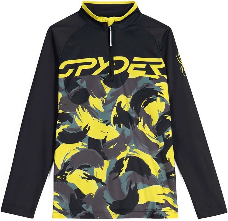 Spyder Camo Sweatshirt Met Halve Rits