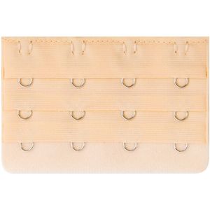 3 BH verlengstukken - 4 Haaks Beige - Beha verlenger - Zwangerschap