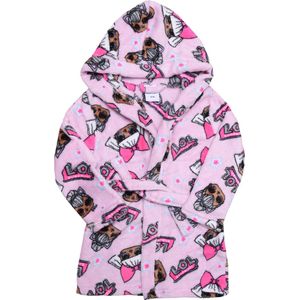 L.O.L. Surprise badjas coral fleece roze maat 92/98