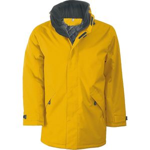 Kariban Heren Parka Performance Jacket (Geel/Donkergrijs)