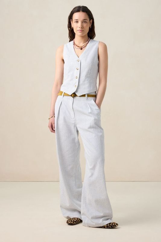 Sissy-Boy - Wit gestreepte broek