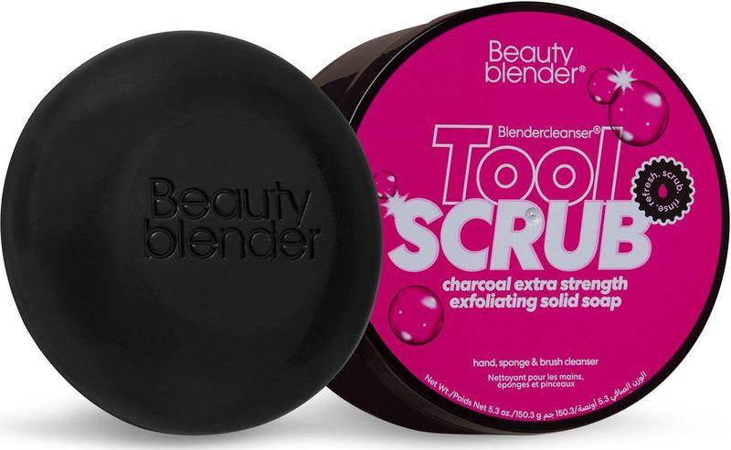 beautyblender - Tool Scrub Charcoal - Vaste Zeep - 150 g - Penseelreiniger