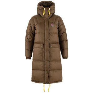 Fjallraven - Expedition Long Down Parka - Damesjas - Dark Oak