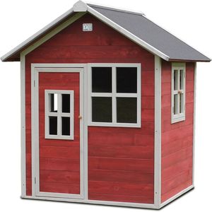 EXIT Loft 100 houten speelhuisje - rood