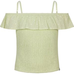 Indian Blue Jeans Meisjes top smock strapless - Licht pastel groen