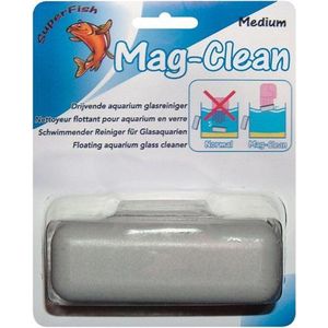 SuperFish Mag Clean - Aquarium - Glasreiniger - Drijvend - Medium