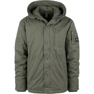 Fostex - Commander Army Parka - Groen - Mid-length - Katoen