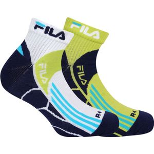 Fila - F2526 - Hardloopsokken - Kwart - Verpakking van 2 Paar