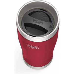 Thermos Stainless ICON Isoleerbeker - Travel Mug - Berry Mat - 470ml