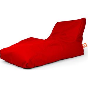 Whoober loungestoel zitzak Bali XL outdoor rood - Wasbaar - Voor binnen en buiten