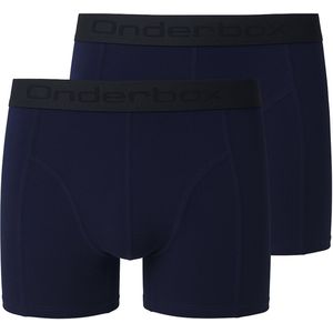 Onderbox boxershorts 2-pack blauw