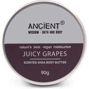 Vegan Shea Butter Sappige Druiven - Geparfumeerd - Body Butter - 90 gram - Plantaardige Lichaamsboter