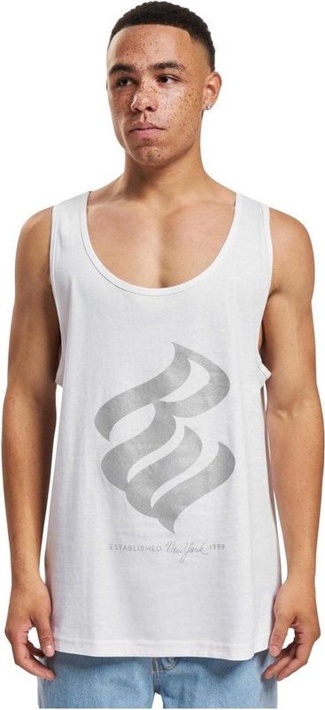 Shirt - Jersey - Mouwloos - Normale Lengte - Motiefprint