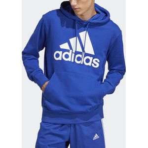 adidas Sportswear Essentials French Terry Big Logo Hoodie - Heren - Blauw- L