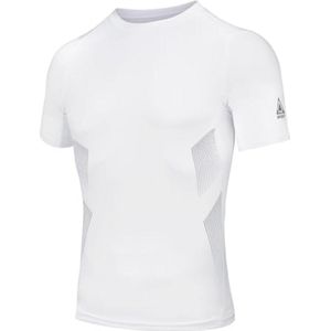 Heren Sport Compressie Shirt Korte Mouwen, Sneldrogende Basislaag voor Hardlopen