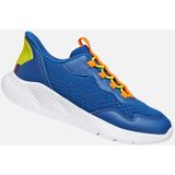 GEOX - Sprintye Fast-In - Sneakers - Blauw/Oranje - Polyester