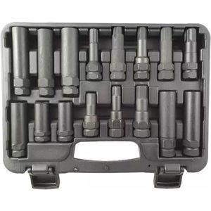 Weber Tools - Dopsleutel Set - 16 Verschillende DopSleutels - Voor Slotbouten