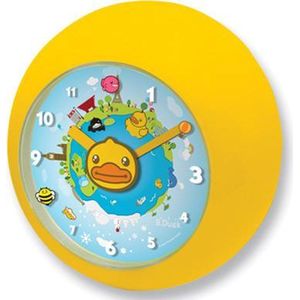 Bduck Eend Wandklok voor op de Kinderkamer