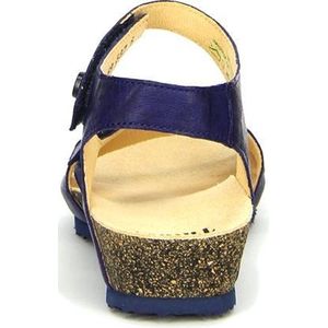 Think! - Dumia - Sandalen - Indigo - Leer - Klittenbandsluiting