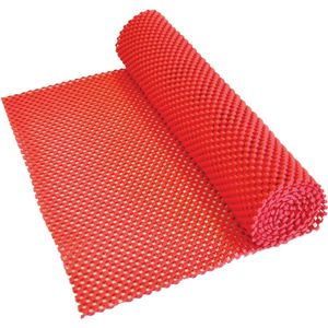 Aidapt anti-slip mat rood - voor lade, dienblad, vloer
