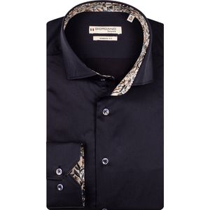 Giordano - Locarno – Overhemd - semi cutaway – Twill – Navy – 527877-60