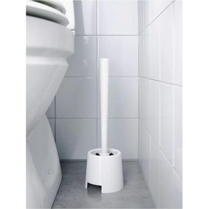 Toiletborstel met houder - Wit - Ikea- 2 stuks - Wc-Borstel - Schoonmaakproducten - Toilet Accessoires - Toiletborstelhouder - Borstel - Hot Item