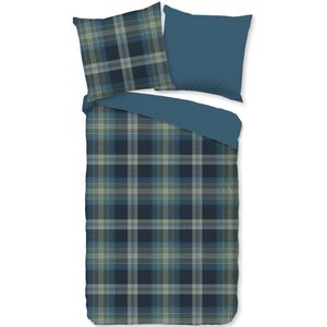 Dekbedovertrek - Grijs - Katoen - 240x220 cm