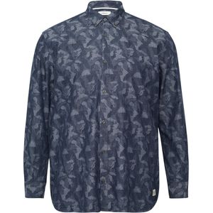 s.Oliver - Big Size - Overhemd - Donkerblauw