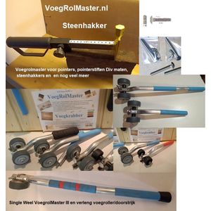 VoegRolMaster, voegroller, (bij alle VoegRolMasters 2 voegpennen Gratis )