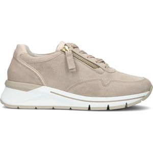 Gabor 587 Lage sneakers - Leren Sneaker - Dames - Beige - Maat 40