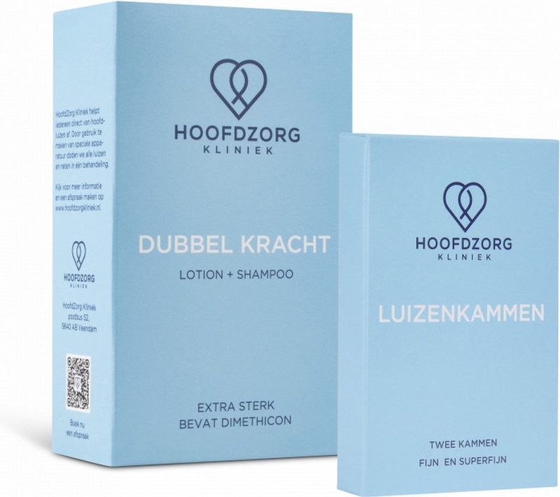 HoofdZorg - Dubbel Kracht - Luizenshampoo en Lotion - Eucalyptus - 200ml
