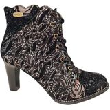 Laura Vita - Alcbaneo - Enkellaarsje - Zwart