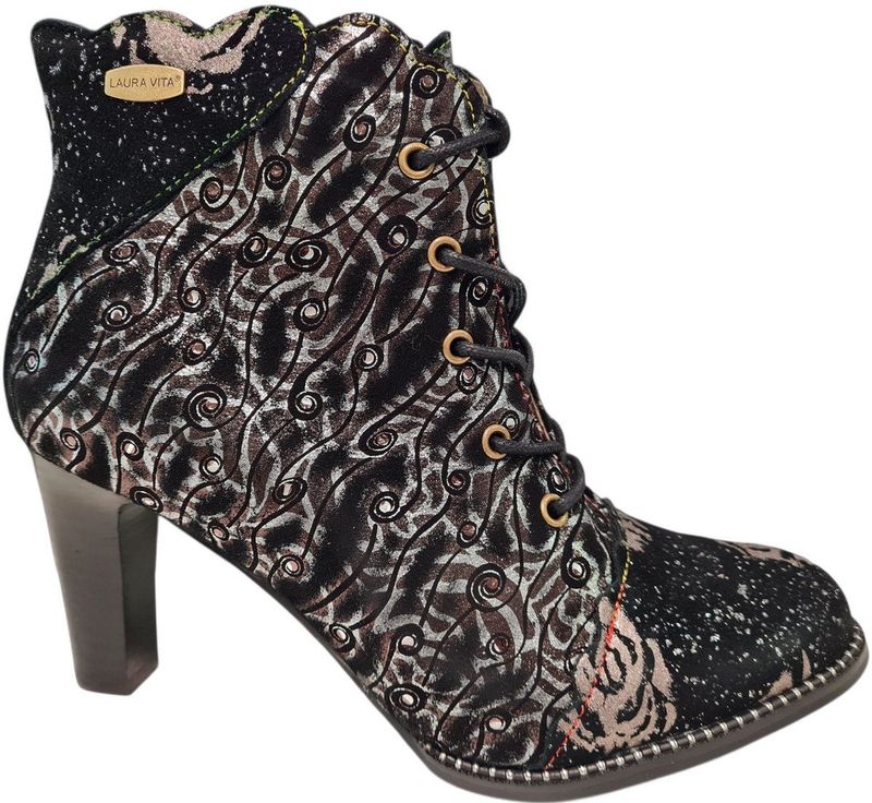 Laura Vita - Alcbaneo - Enkellaarsje - Zwart