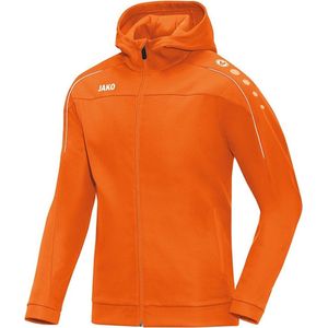 Jako - Hooded Jacket Classico - Jas met kap Classico - L - Oranje