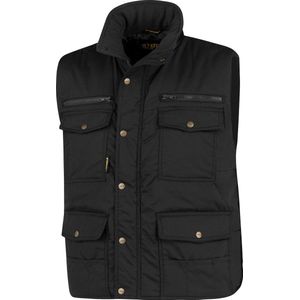 STØRVIK Pocket Bodywarmer Winddicht 4 seizoenen Heren - Maat XL - Zwart